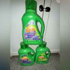 Gain Odor Defense Laundry Detergent - Green (Super Fresh Blast)